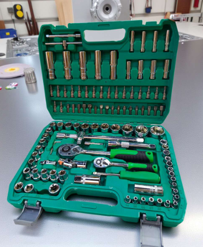 Gray helmet for bikers